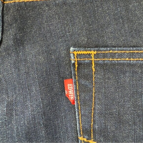 Edwin Japanese Denim Jeans Men's Size 40x27 - Picture 11 of 13